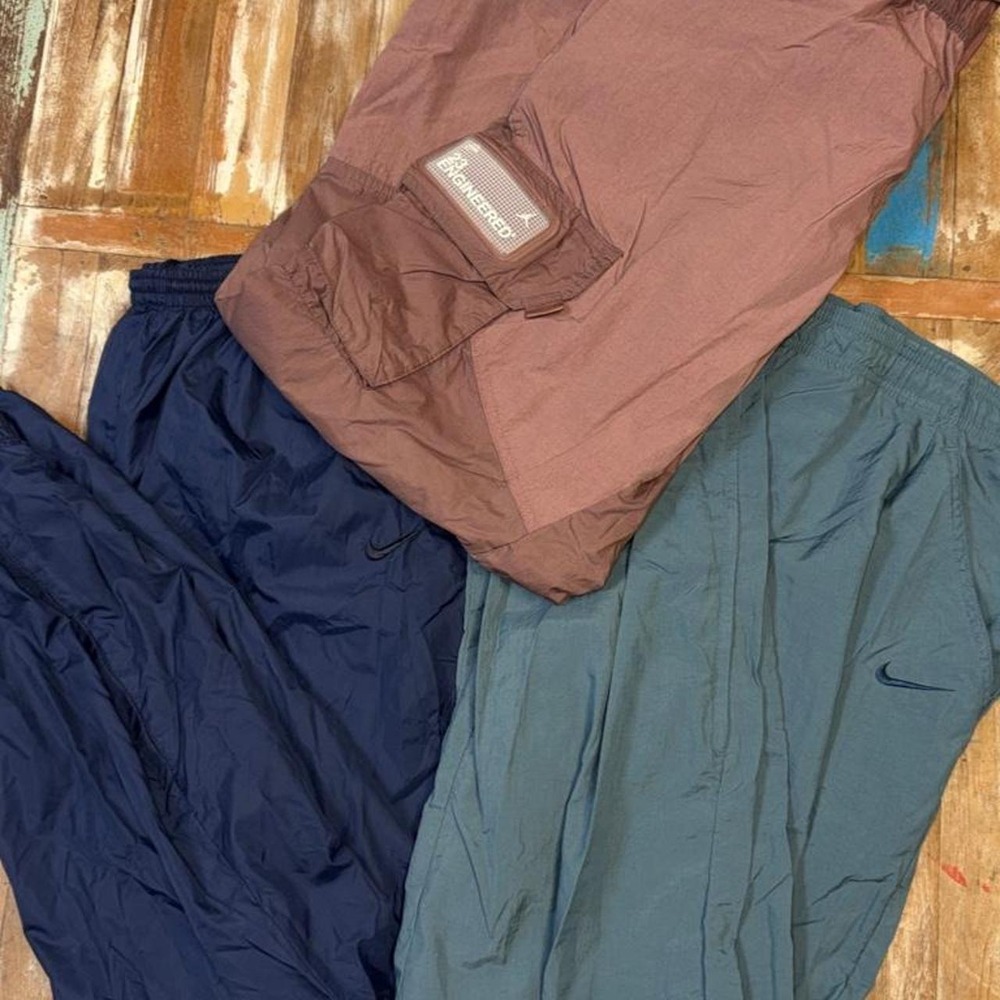 Nike Jordan 23 Engineered Windbreaker Sweatpants Bundle 3 Pairs Navy Teal Maroon
